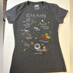 Fifth Sun Gray Star Wars Graphic Tee